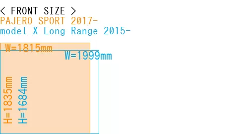#PAJERO SPORT 2017- + model X Long Range 2015-
